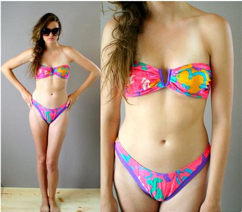 Vintage S Bandeau Bikini