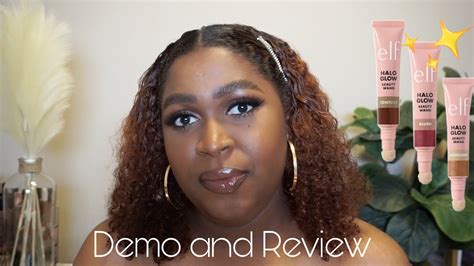 Elf Halo Glow Beauty Wands Demo And Review This Is Black Beauty Youtube