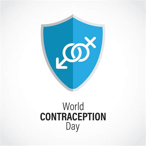 Ilustração Vetorial Para O Dia Mundial Da Contracepção Vetor Premium