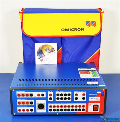 Omicron CMC 256 Plus Relay Test Set 3 Phase Relay Tester NIST