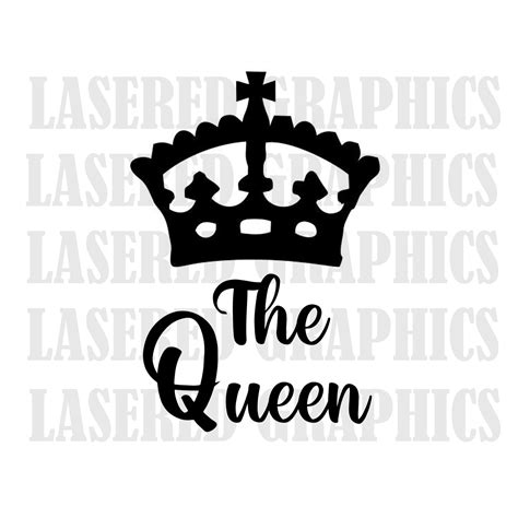 His Queen Her King Svg King And Queen Svg Couple Svg Shirt Etsy