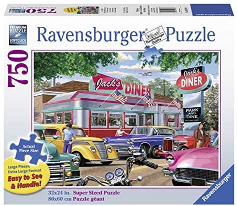 Ravensburger Meet You At Jacks 19938 750 Piece Large Pieces Jigsaw