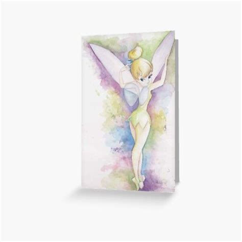 Tinkerbell Greeting Card For Sale By Tonis Place Tinkerbell