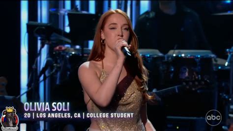 Olivia Soli Full Performance American Idol Showstoppers Day