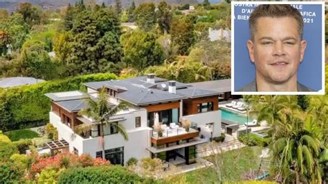 Matt Damon Finds A Buyer For His La Mansion After Reducing Price