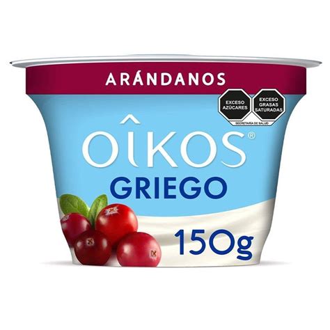 Yoghurt Griego Oikos Con Ar Ndano G Walmart