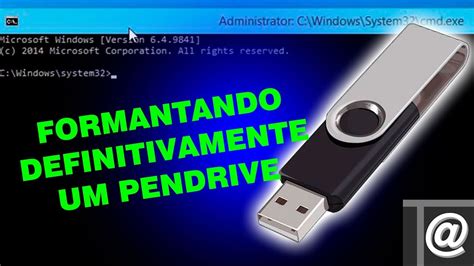 Como Formatar O Pendrive Da Forma Correta Youtube