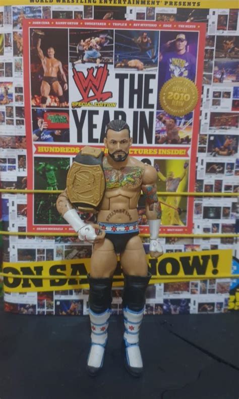 Wwe Elite Cm Punk Hobbies And Toys Toys And Games On Carousell