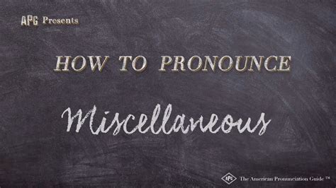 How To Pronounce Miscellaneous Real Life Examples YouTube