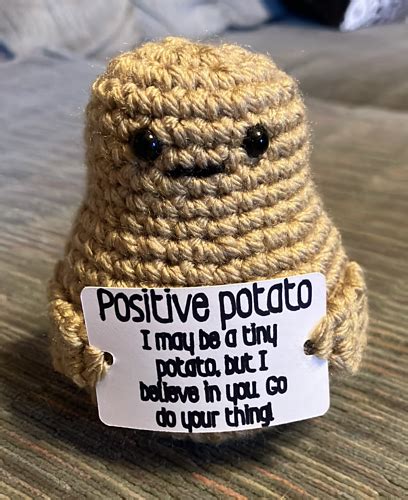 Ravelry Positive Potato Pattern By Carey Fiorello