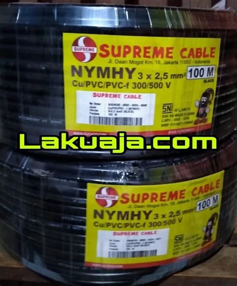 Kabel NYYHY 3X2 5 Mm Supreme Kabel Serabut Lakuaja