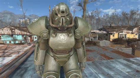 T 51b Military Power Armor Military Paint Fallout 4 Power Armor