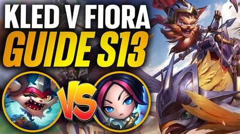 Challenger Kled Vs Fiora Top Matchup Guide YouTube