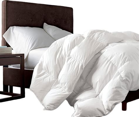 Luxurious King California King Size Goose Down Fiber Comforter Down Feather Fiber