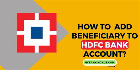 How To Add Beneficiary To Hdfc Bank Easy Ways Steps