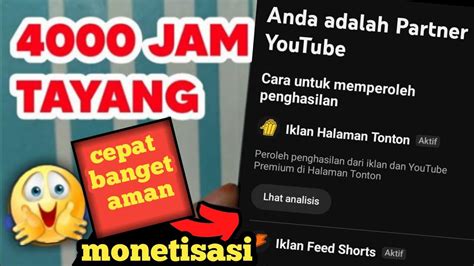 Begini Cara Kejar Jam Tayang Youtube Dengan Cepat Dan Aman