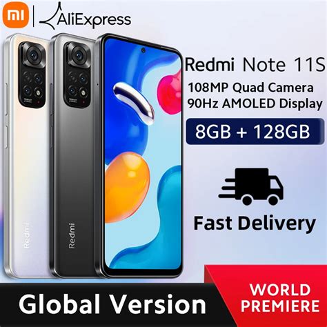 Wersja Globalna Xiaomi Redmi Note S Telefon Kom Rkowy Gb Gb Helio