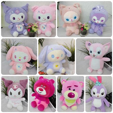 40cm 15 Sanrio Kuromi Melody Cinnamoroll Duffy Stellalou Linabell Toy