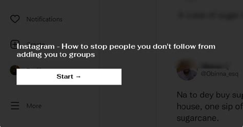 Instagram How To Stop People You Don T Follow From Adding You To Groups