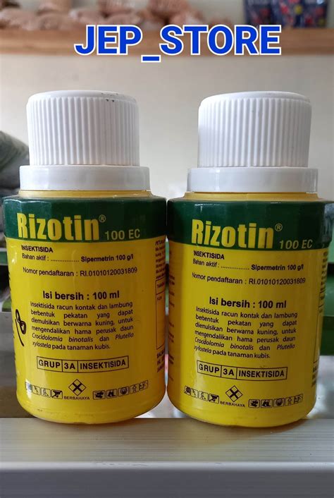 Insektisida Rizotin Obat Hama Ulat Ml Lazada Indonesia