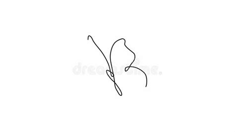 Self Drawing Simple Animation Of Single Continuous One Line Drawing Of