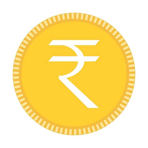 Premium Vector Indian Rupee Clipart Vector Icon Indian Currency Icon