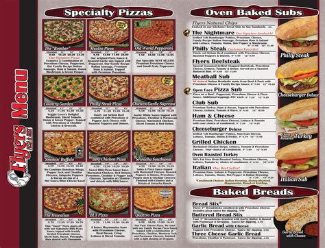 Flyers pizza grove city menus are adding new gourmet topping choices 17