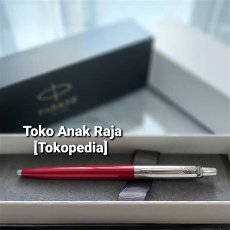 Jual Pen Parker Jotter Spc Merah Ballpoint Shopee Indonesia