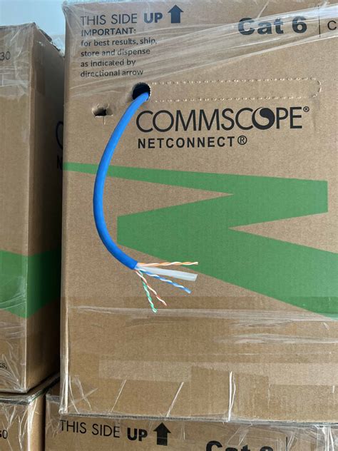 Cáp Mạng Commscopeamp Cat6 Utp Chuẩn 24 Awg 1427071 6