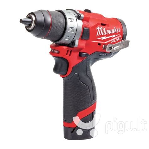 Milwaukee M12 BPD 202C Kainos Nuo 160 97 Kaina24 Lt