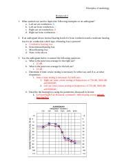 Homework Docx Principles Of Audiology Homework What Symbols