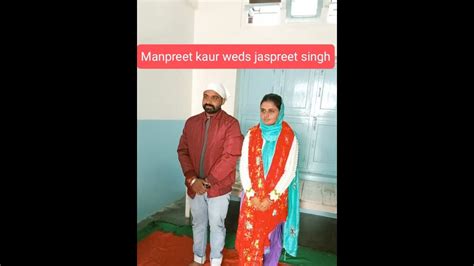 Manpreet Kaur Weds Jaspreet Singh Jaggo Ceremony Live Telecast