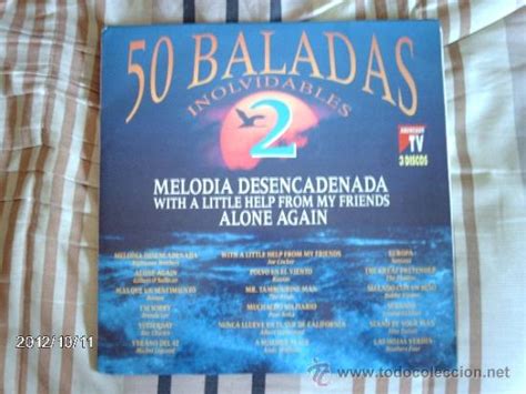 50 Baladas Inolvidables 2 Comprar Discos Lp Vinilos De Pop Rock