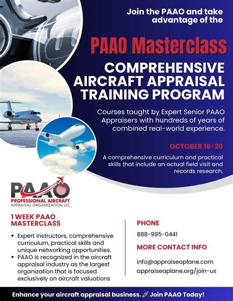 National Aircraft Finance Association Paao Masterclass Comprehensive