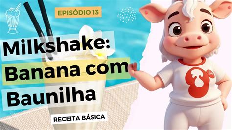 Como Preparar Milkshake Vegano De Banana Baunilha Uma Op O