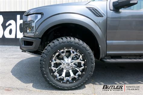 Ford Raptor With In Fuel Assault Wheels And Toyo Open Country Mt