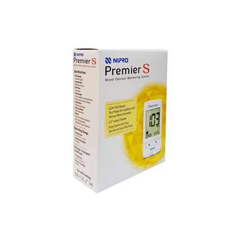 Nipro Premier S Blood Glucose Monitoring Lazada Ph