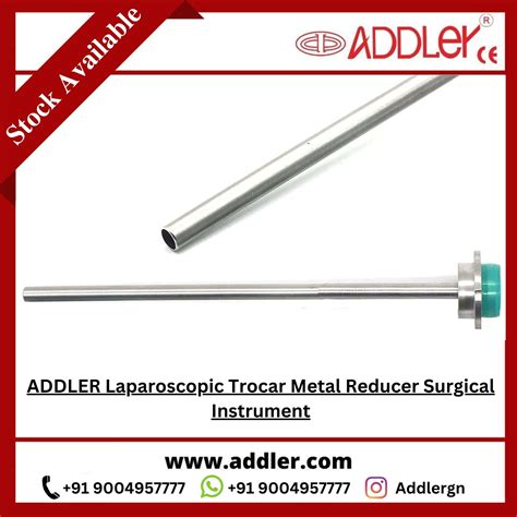 ADDLER Laparoscopic Trocar Metal Reducer Surgical Instrument Addler