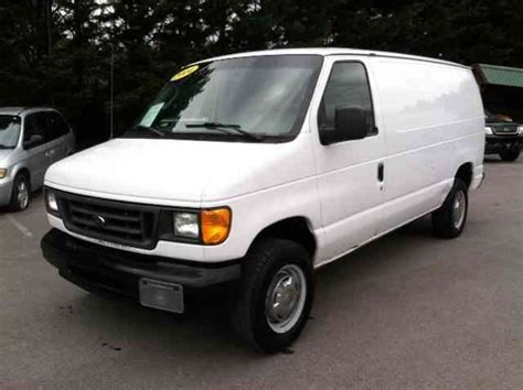 Ford E Series Cargo Van Box Trucks