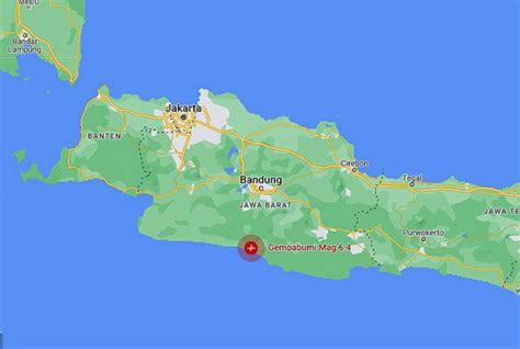 Garut Diguncang Gempa Magnitudo 4 4 Getaran Terasa Hingga Bandung