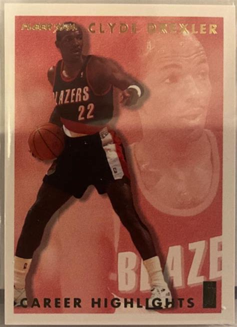 Clyde Drexler 1 Prices 1993 Fleer Clyde Drexler Basketball Cards