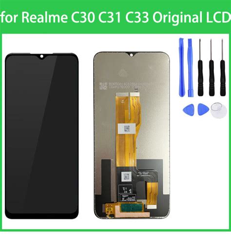 Original Lcd For Realme C30 Rmx3581 Rmx3623 C31 Rmx3501 C33 Rmx3624 Lcd