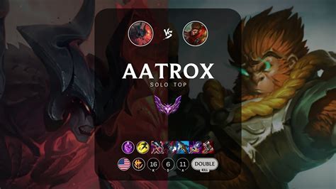 Aatrox Top Vs Wukong NA Master Patch 13 4 YouTube