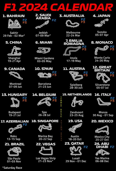 F1 Calendar 2024 For Sale South Africa F1 2024 Calendar