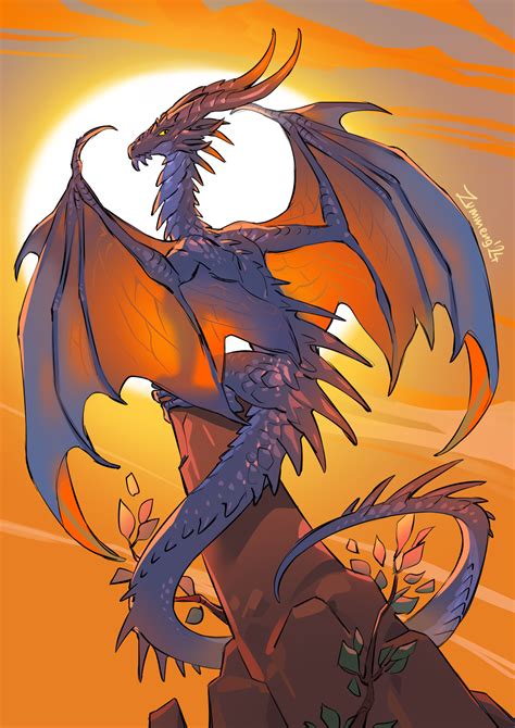 Sunbathing Dragon By Zummeng Hentai Foundry