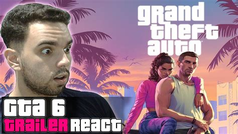 Reagindo Ao Trailer De Gta Youtube