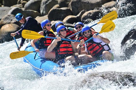 Exciting White Water Rafting In La Fortuna Costa Rica Arenal Volcano