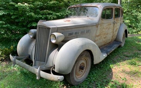 Good First Restoration 1937 Packard 115 Sedan Barn Finds