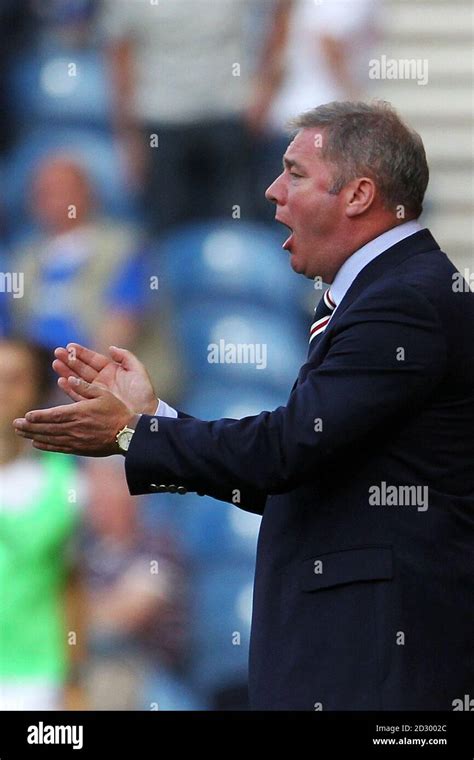 Ally McCoist, Rangers Manager Stock Photo - Alamy