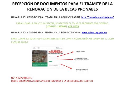 Pdf Recepci N De Documentos Para El Tr Mite De Pronabes Pdf